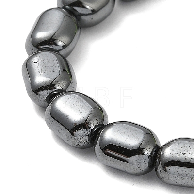 Electroplated Synthetic Non-magnetic Hematite Beads Strands G-Q1009-A02-01-1