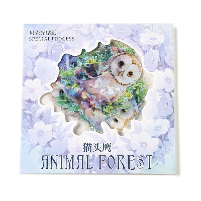 Animal Waterproof PET Stickers Set DIY-G118-03B-1