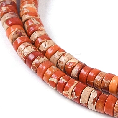 Natural Imperial Jasper Beads Strands G-Q171-A01-01J-1