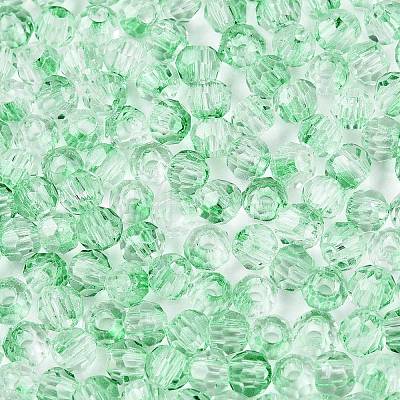 Baking Paint Electroplate Transparent Glass Seed Beads SEED-N006-07D-1