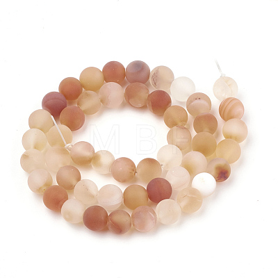 Dyed Natural Carnelian Beads Strands G-T106-045-1
