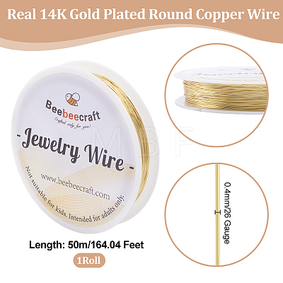 Beebeecraft Eco-Friendly Copper Wire CWIR-BBC0001-03D-LG-1