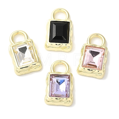 Lock Rack Plating Alloy Pendants FIND-I039-26G-1