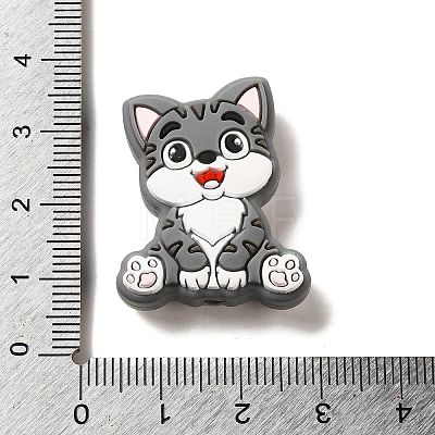 Cat Silicone Focal Beads SIL-B069-01H-1