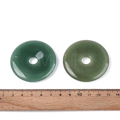 Natural Green Aventurine Big Pendants G-T144-43F-1