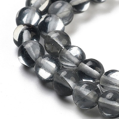 Transparent Glass Beads GLAA-B022-6mm-07-1