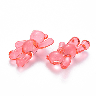 Transparent Acrylic Beads MACR-S373-01B-910-1
