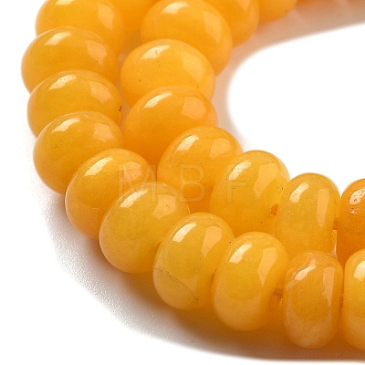 Natural White Jade Beads Strands G-E507-01V-1