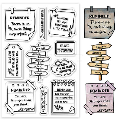 Custom PVC Plastic Clear Stamps DIY-WH0448-0692-1