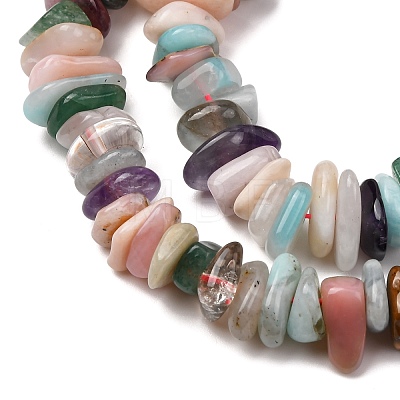 Natural Mixed Stone Beads Strands G-Z155-B03-01-1
