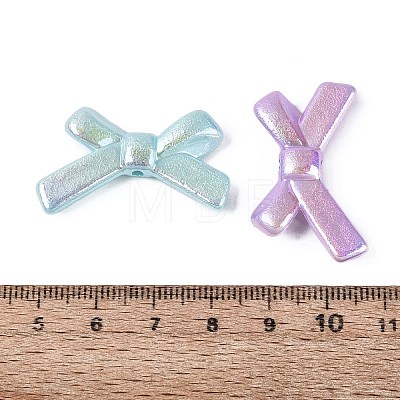 UV Plating Opaque Acrylic Beads OACR-N160-16-1