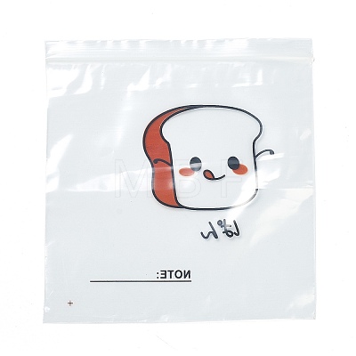 Rectangle Plastic Zip Lock Candy Bag OPP-M004-02A-1