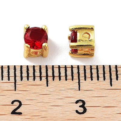 Real 18K Gold Plated 925 Sterling Silver Bead STER-H111-05G-02-1