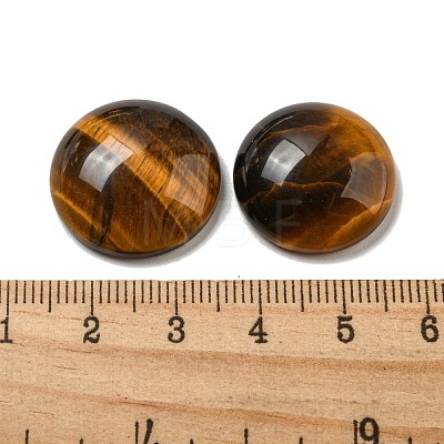 Natural Tiger Eye Cabochons G-C115-02A-36-1