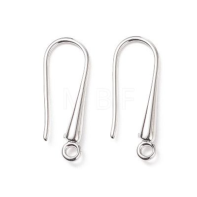 Eco-Friendly Brass Earring Hooks KK-M157-03P-NR-1