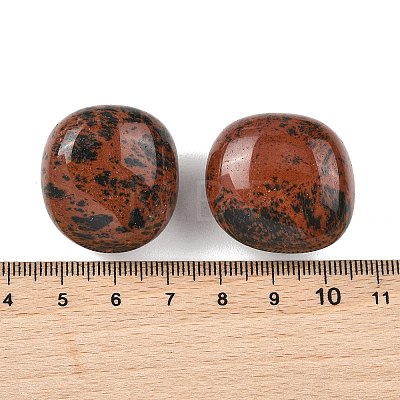 Natural Mahogany Obsidian Beads G-G348-01B-44-1