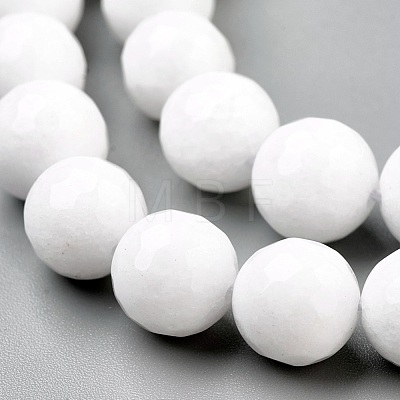 Natural White Jade Beads Strands G-K288-6mm-20-1