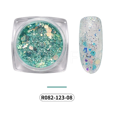 Shining Nail Art Glitter MRMJ-R082-123-08-1