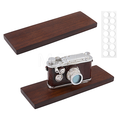 1Pc Rectangle Wood Display Pedestals AJEW-WH0485-37C-1
