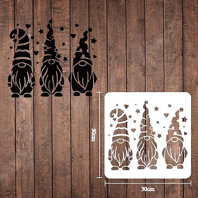 Large Plastic Reusable Drawing Painting Stencils Templates DIY-WH0202-076-1