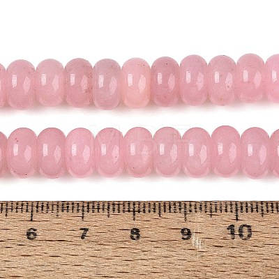 Natural White Jade Beads Strands G-Q613-01F-34-1