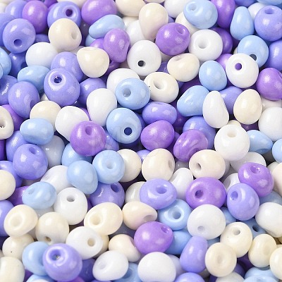 6/0 Opaque Baking Paint Glass Seed Beads X1-SEED-M012-02A-29-1