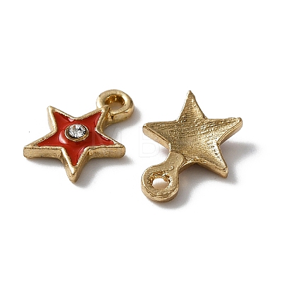 Zinc Alloy Enamel Charms ENAM-TAC0002-51C-1