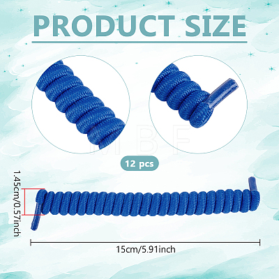 Polyester with Latex Silk Replacement Visor Curl Cord DIY-WH0888-579I-1