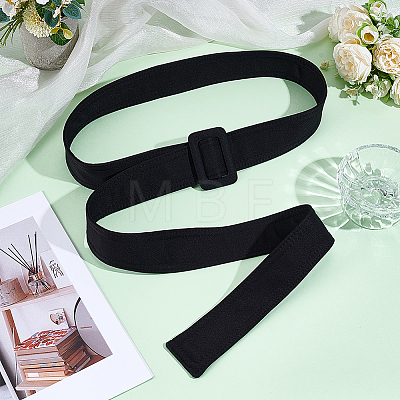 1Pc Cloth Waist Belts with Alloy Buckles for Coat AJEW-GF0015-07C-1