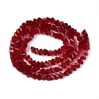 Transparent Glass Beads Strands X-GLAA-N018-4mm-26-1