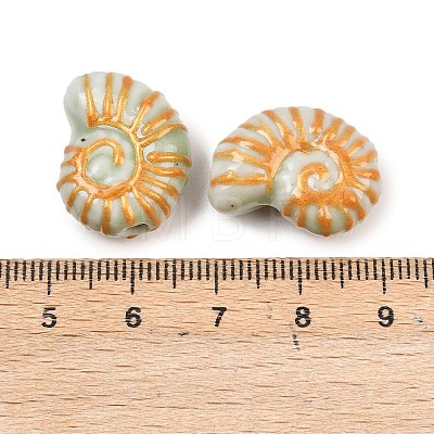 Handmade Porcelain Beads PORC-B008-02B-1