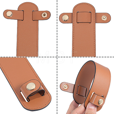 Imitation Leather Bag Strap Covers DIY-CL0001-73C-1