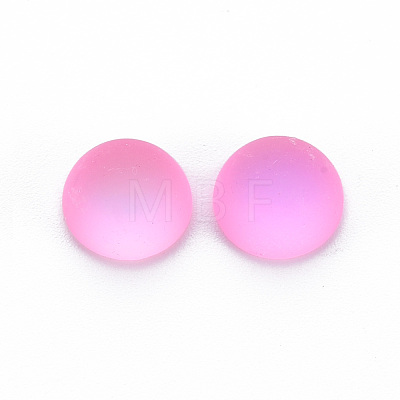 Electroplate Resin Cabochons X-CRES-Q216-002-1
