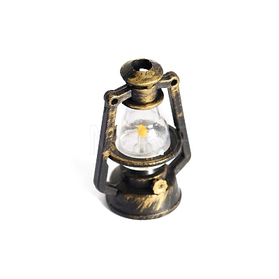 Miniature Plastic Kerosene Lamp Display Decorations MIMO-PW0001-073-1