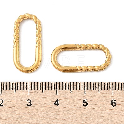 304 Stainless Steel Linking Rings LS-STAS-K254-06C-G-1