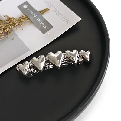 Alloy Snap Hair Clips PW-WGBB793-02-1