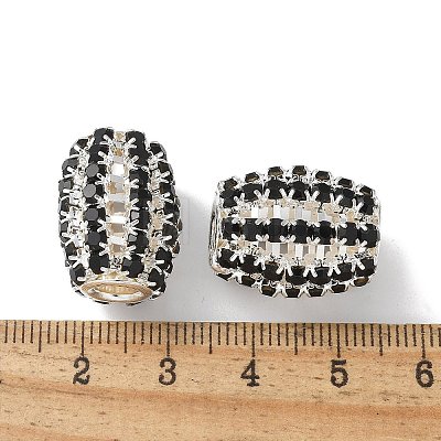 Brass Rhinestone Beads KK-U057-10P-01-1