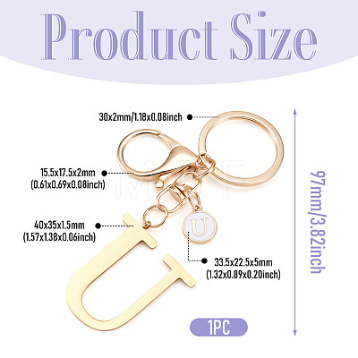 Stainless Steel Keychains KEYC-TAC0035-004U-G-1