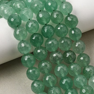Natural Green Strawberry Quartz Beads Strands GG-CBA0166-A02-10mm-1