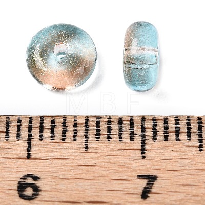 Electroplate Transparent Colours Rainbow Glass Seed Beads SEED-T007-03D-1