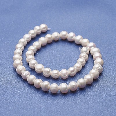 Natural Cultured Freshwater Pearl Beads Strands PEAR-P060-19-01-1