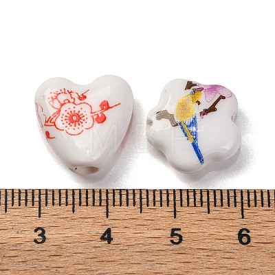 Handmade Porcelain Beads PORC-XCP0001-007-1