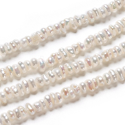 Natural Cultured Freshwater Pearl Beads Strands LS-PEAR-I004-07A-1