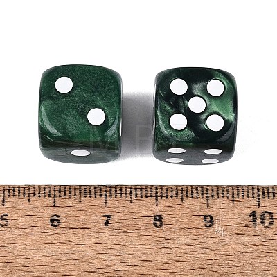 Opaque Acrylic Beads MACR-F083-14E-1