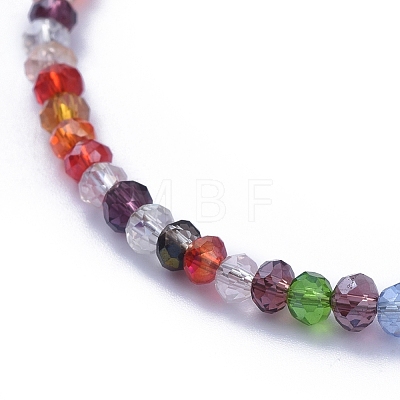 Glass Beaded Necklaces NJEW-JN02777-01-1