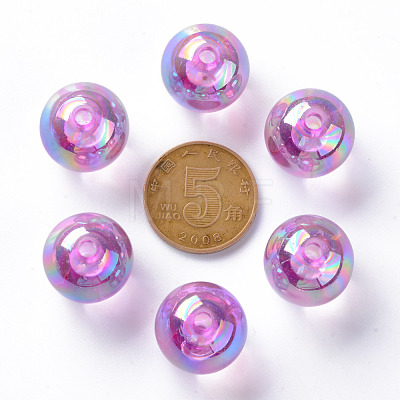 Transparent Acrylic Beads MACR-S370-B16mm-740-1