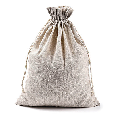 Cotton Cloth Packing Pouches Drawstring Bags ABAG-R011-30X40-01-1