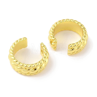 Brass Cuff Earrings Finding for Women EJEW-I305-51G-1