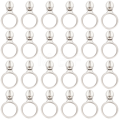 50Pcs Alloy Zipper Sliders FIND-CY0002-20-1