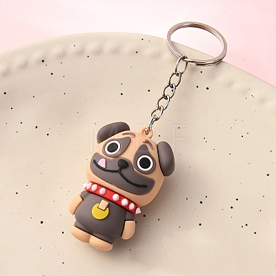 PVC Cartoon Animals Keychain PW-WGC4917-02-1